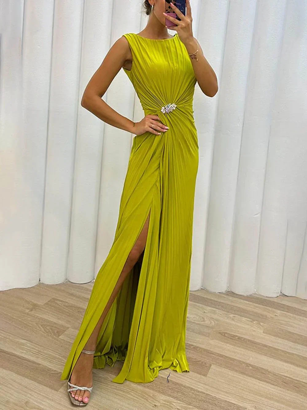 Davine Maxi Vakarinė Suknelė