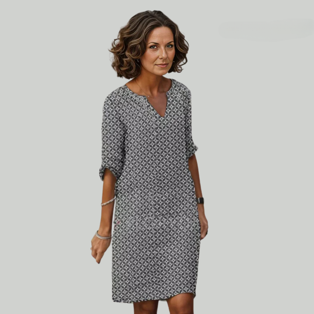 Lena | Elegantiška midi suknelė kiekvienai moteriai