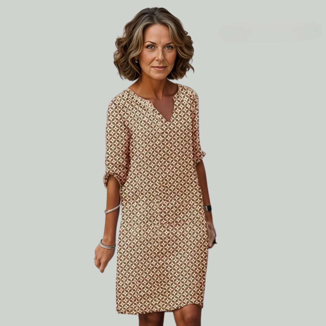 Lena | Elegantiška midi suknelė kiekvienai moteriai