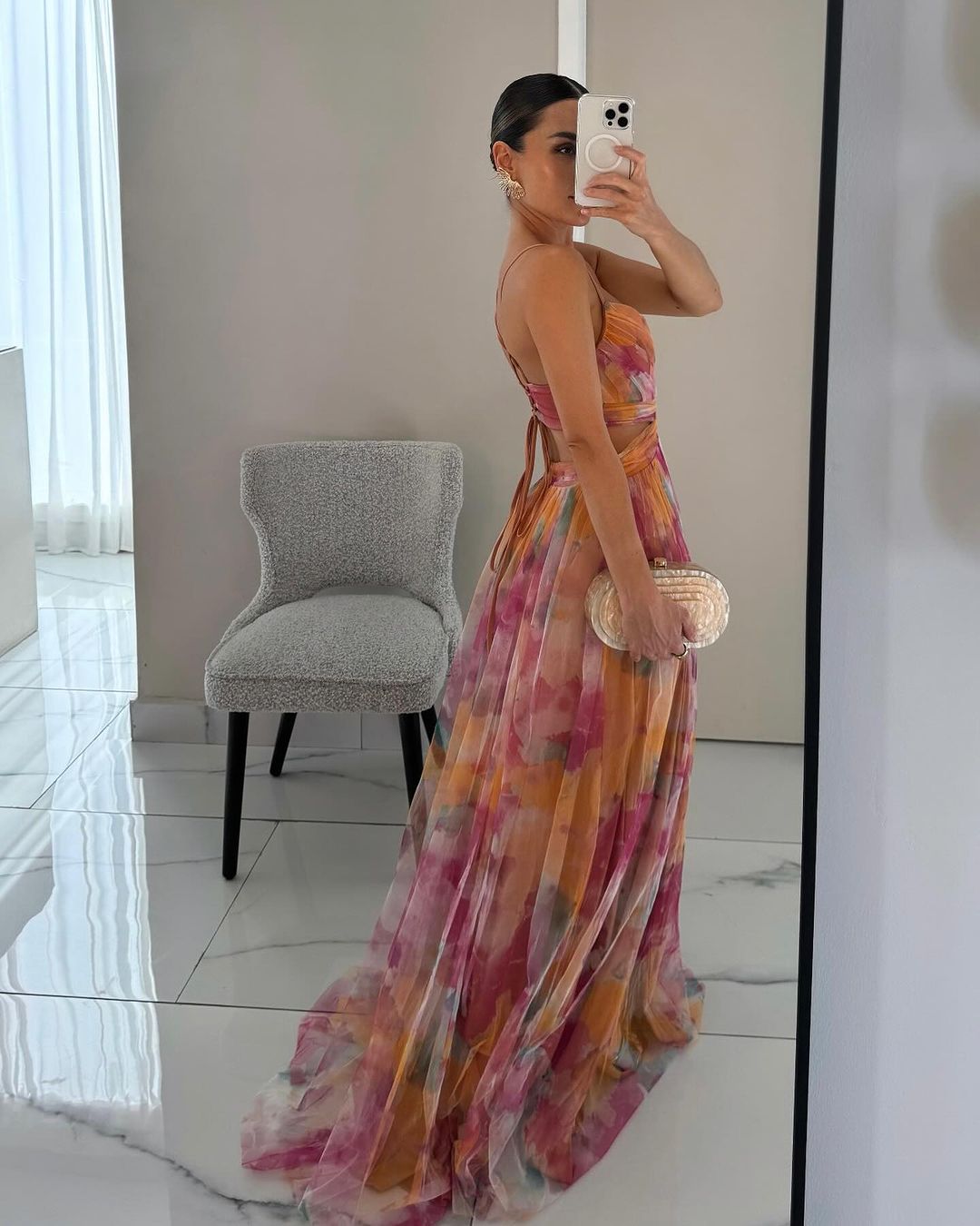 Vaëlia™ | Nuostabi maxi suknelė su gėlių raštu