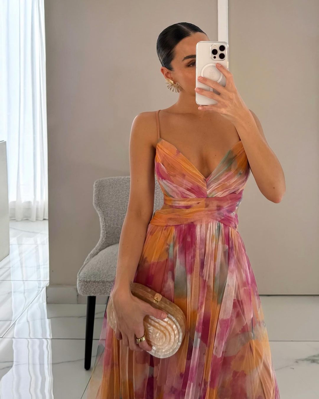 Vaëlia™ | Nuostabi maxi suknelė su gėlių raštu