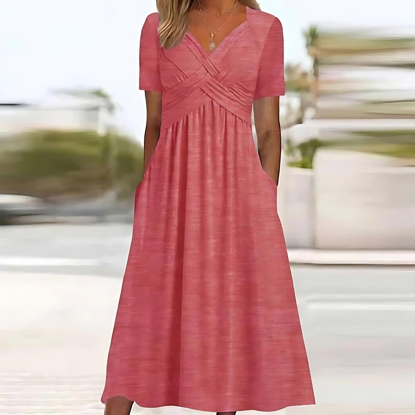 Carmen™ | Vidutinio ilgio suknelė