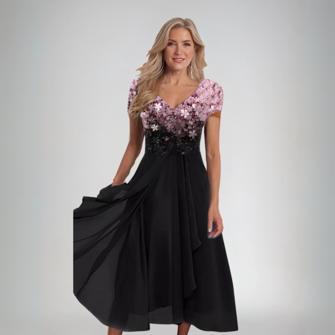 Marketa | Elegantiška nėrinių suknelė