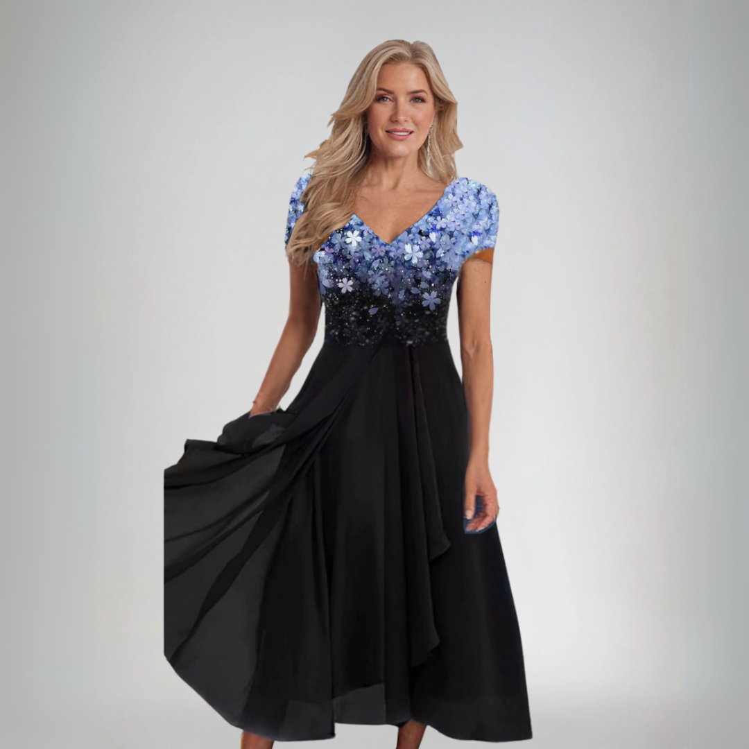 Marketa | Elegantiška nėrinių suknelė