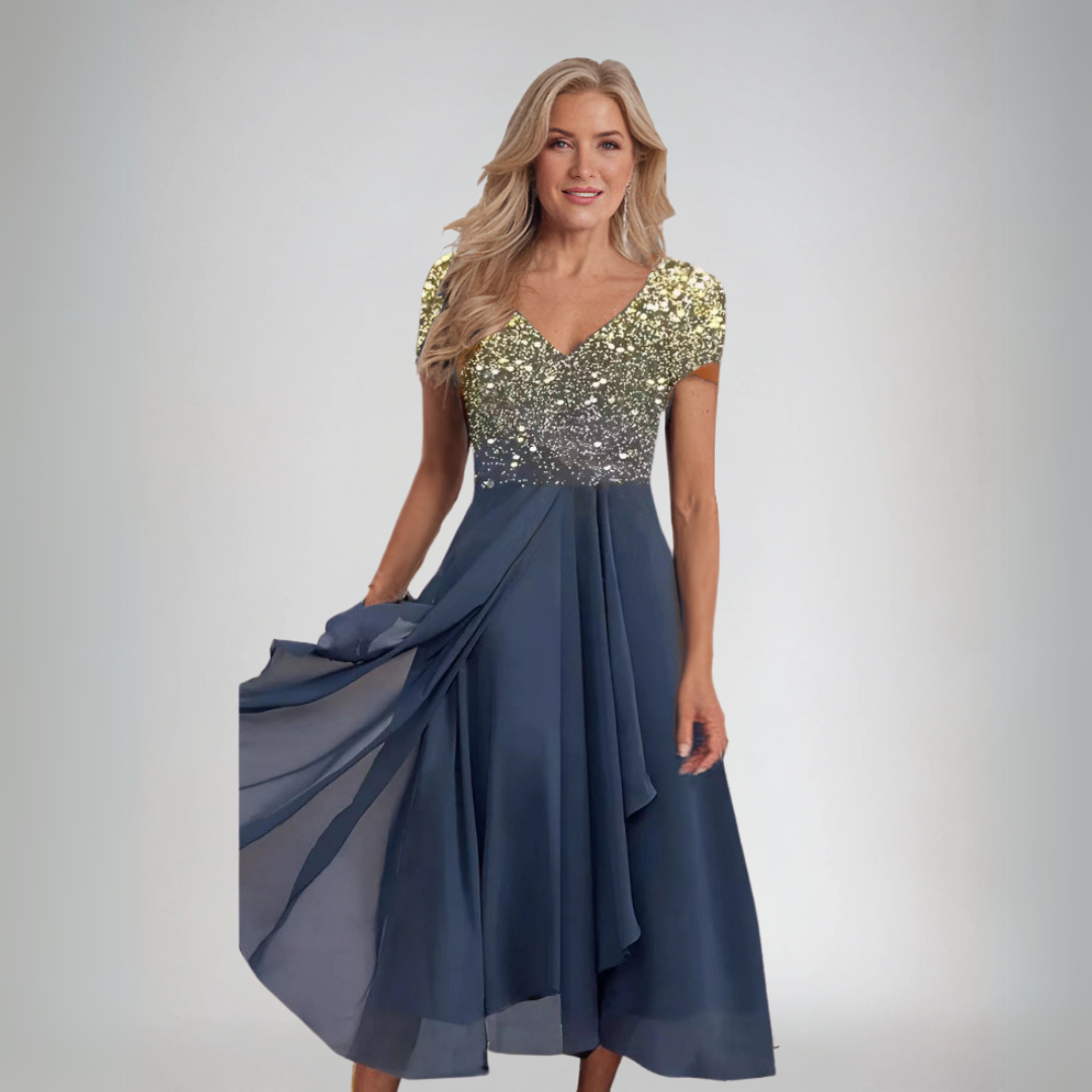 Marketa | Elegantiška nėrinių suknelė