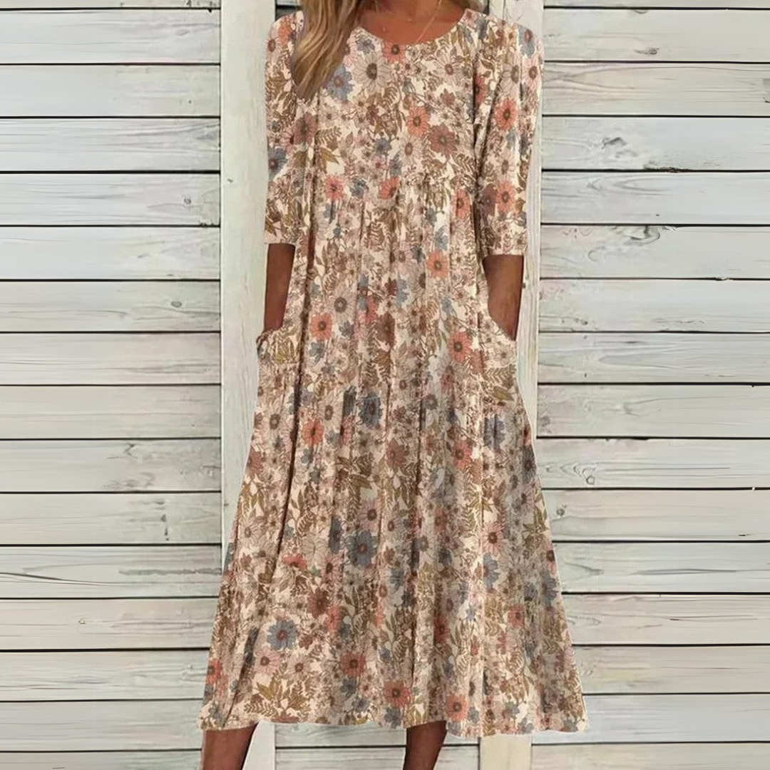 Livia | Žavinga vasarinė suknelė natūraliai elegancijai