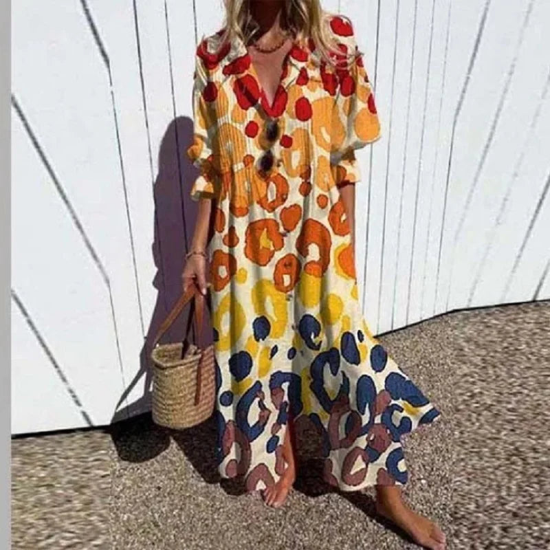 Jessy | Prabangus boho maksi suknelė (Beveik išparduota)